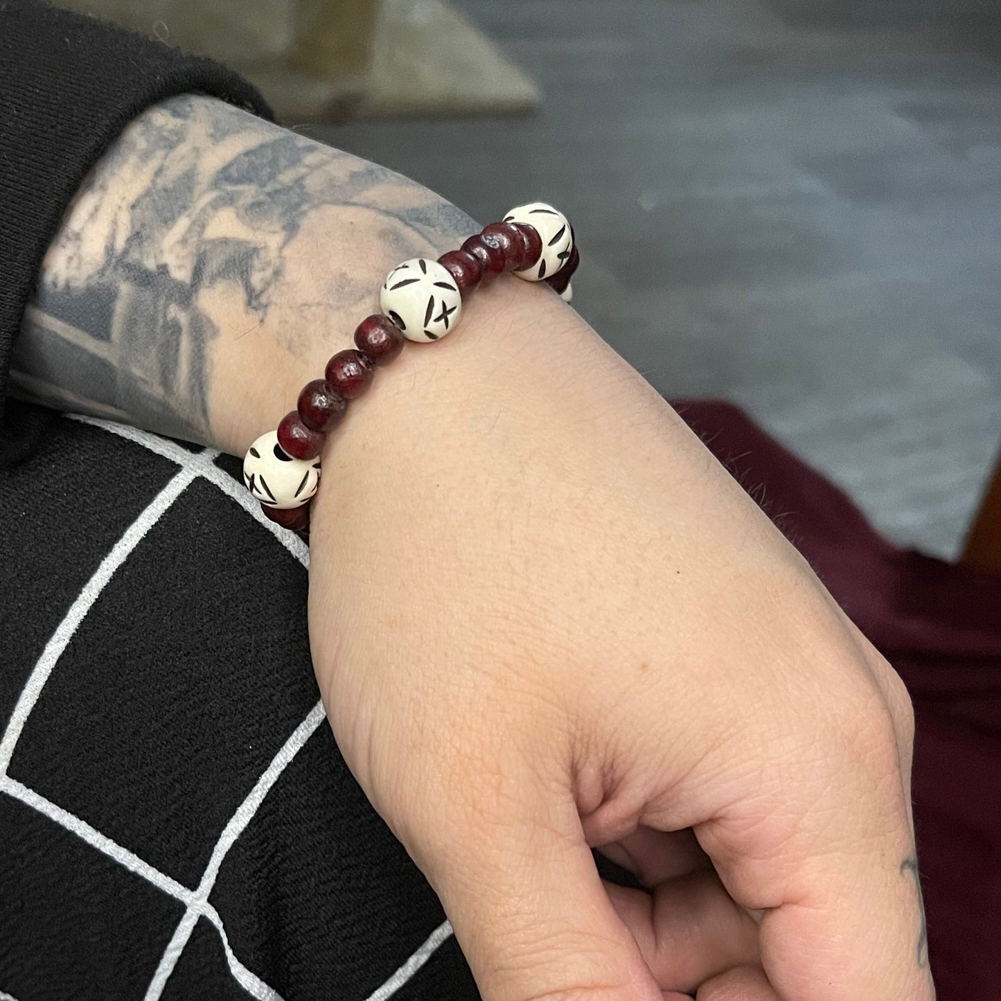 Bone Bracelet - Twilight Funeral