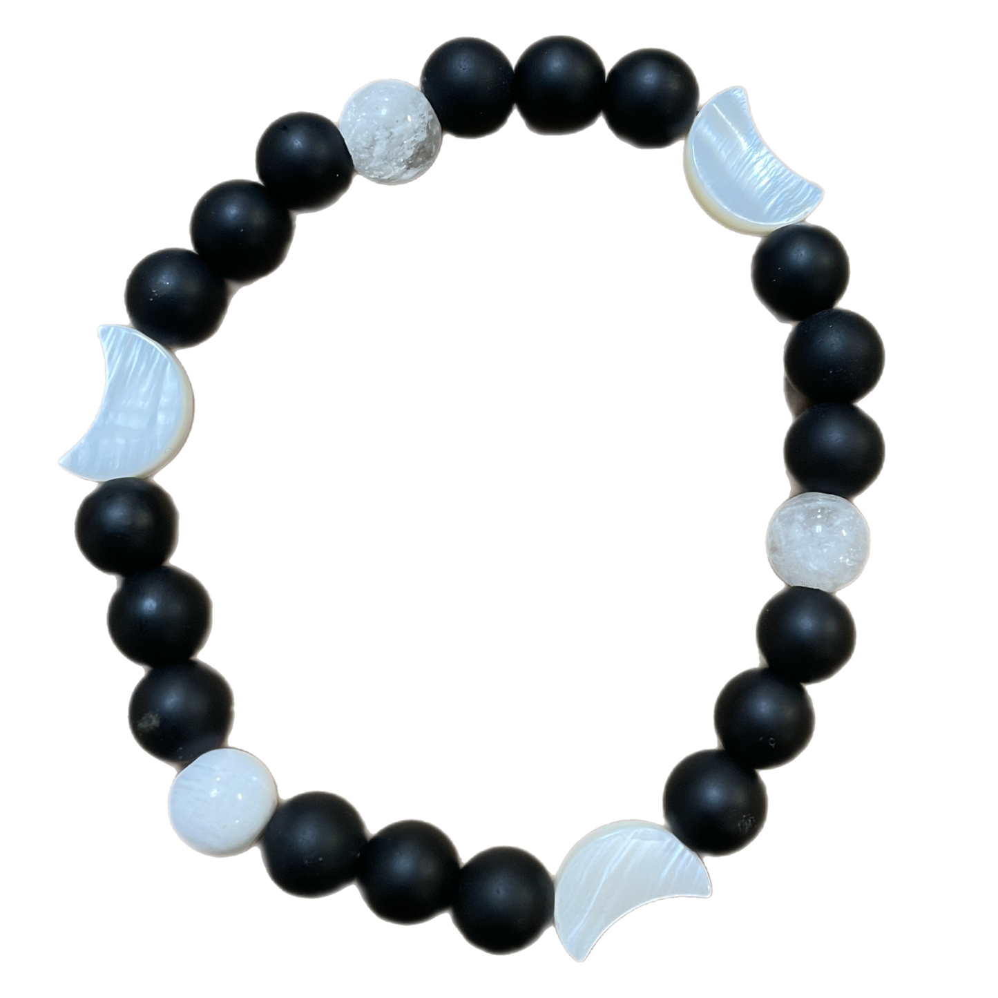 Premium Chunky Moonstone Bracelet - Twilight Funeral